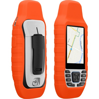 Obal na GPS navigaci kwmobile pro Garmin GPSMAP 79S / GPSMAP 79SC - outdoor pouzdro s protiskluzovou úpravou, barva Orange – Hledejceny.cz
