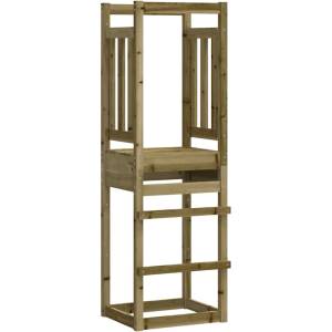 vidaXL Кула за игра 53x46, 5x169 см импрегнирана борова дървесина (826579)