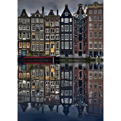 Enjoy - Puzzle Amsterdam Houses - 1 000 piese