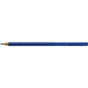 Faber-Castell Графитен молив, B, триъгълен, FABER-CASTELL "Grip 2001", син 517051 (517051)