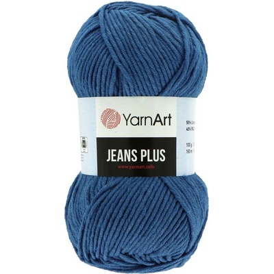 YarnArt Jeans Plus 17 tmavá jeans