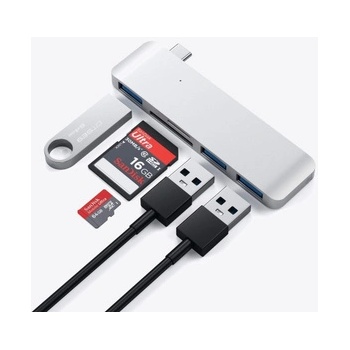 Satechi Type-C USB Combo Hub Silver (STTCUHS)