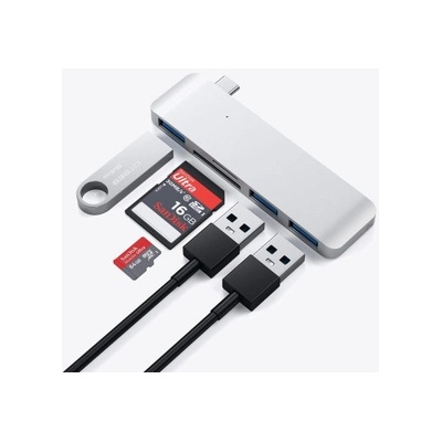 Satechi Type-C USB Combo Hub Silver (STTCUHS)
