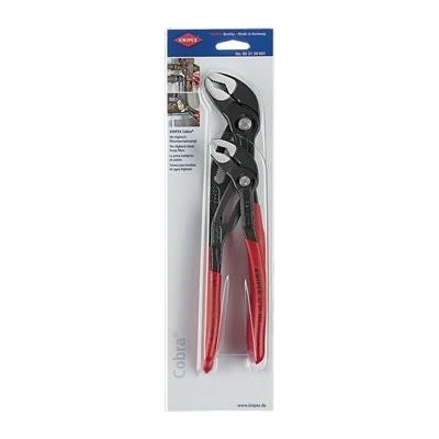 KNIPEX instalatérské kleště- sada Cobra 003120V01, 2 dílná,D180mm a 250mm