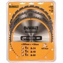 DeWalt DT1964 - Balení 3 pilových kotoučů do stacionární kotoučové pily
