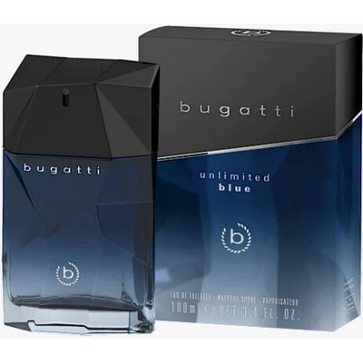 Bugatti Unlimited Blue toaletní voda pánská 100 ml