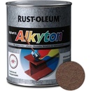 Farby na kov Rust Oleum Alkyton Kladivková farba na hrdzu 2v1 Hnedá 750 ml