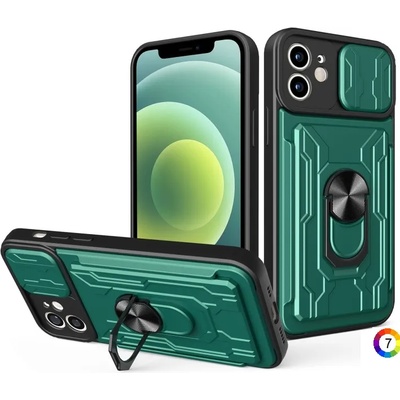 Apple iPhone 12 Удароустойчив Ring Holder Калъф и Протектор
