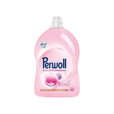 Perwoll Wool & Delicates Fiber Care prací gél 3 l 60 PD