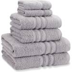 Catherine Lansfield Хавлиена кърпа Catherine Lansfield Zero Twist Cotton 6 Piece Towel Bale Set - Silver Grey