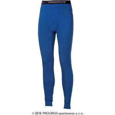 PROGRESS CC SDN pánské funkční dlouhé spodky-modrá