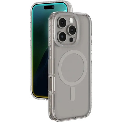Калъф AmazingThing Titan Pro Mag с магнитен пръстен за iPhone 16 Pro - сив (IP166.3PTMGY)