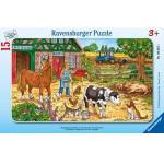 Ravensburger 15el frame puzzle Life in the countryside 060351 RAVENSBURGER p24