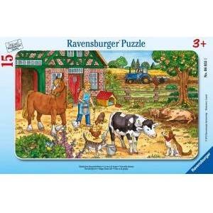Ravensburger 15el frame puzzle Life in the countryside 060351 RAVENSBURGER p24