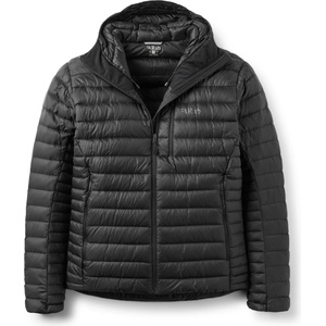Rab Мъжко пухено яке Rab Microlight Alpine Hoody Down jacket - Black - размер XL (004-7610-0214)