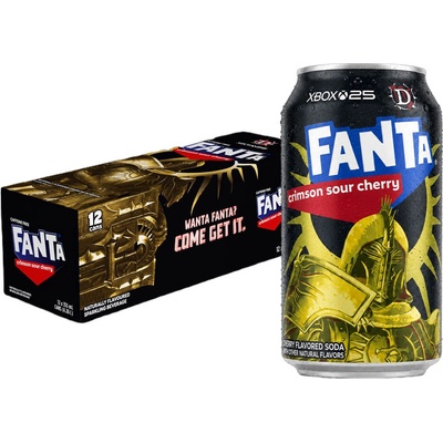 Fanta Crimson Sour Cherry 12 x 355ml