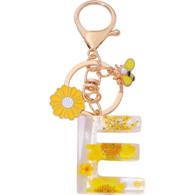 HARAHU Ключодържател Азбука - Е / Жълта kp37838 (37838)