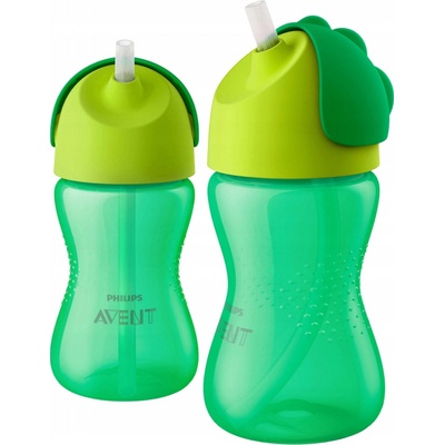 Avent hrnček so slamkou zelený 300ml