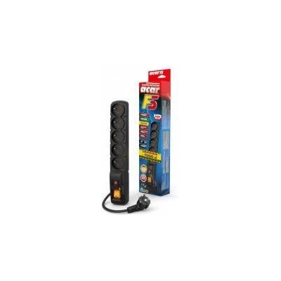 HSK Data Surge protection strip Acar F5 3, 0m black