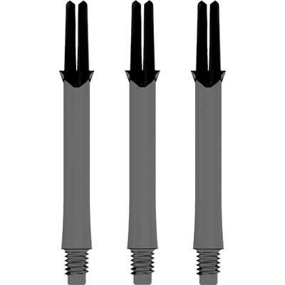 L-Style rovné průsvitné černé 19 mm – Zboží Dáma
