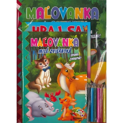 Maľovanka Milé zvieratká