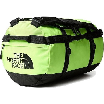 The North Face Base Camp Duffel Safety Green/TNF Black 50 L