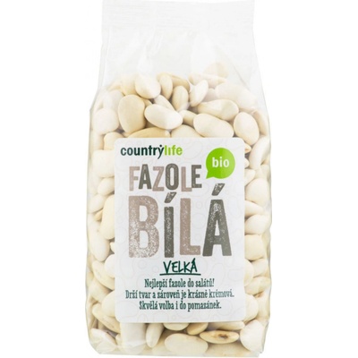 Country Life Bio Fazole bílá velká 0,5 kg – Zboží Mobilmania