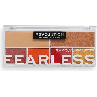 Revolution Beauty RELOVE By Revolution Colour Play Fearless Eyeshadow Palette Сенки палитра 5, 2gr