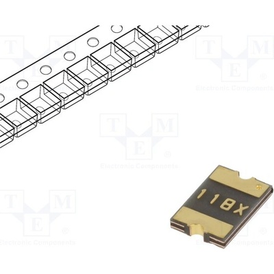 BOURNS MF-MSMF110-2 Pojistka: polymerová PTC; 1,1A; Imax: 100A; PCB,SMT; MF-SM; 1812