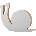 Bloomingville Декорация Deco Snail (50205898)