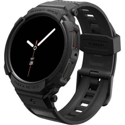 Spigen Rugged Armor Pro Matte Black Samsung Galaxy Watch 8 (44 mm) ACS10007
