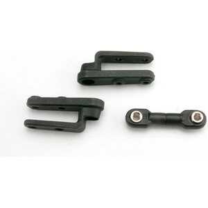 Traxxas Servo horns, steering (2)/ steering link (3x12mm threaded ro, TRX3968 (TRX3968)