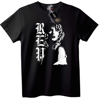 NOONEBRAND Тениска REH Дамска графична - 2XL, Black