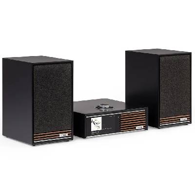 Ruark Audio R610 Music Console + Ruark Audio Sabre-R set - Black