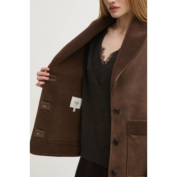 Hoss Intropia Яке Hoss Intropia в кафяво преходен модел 5458312 (5458312)