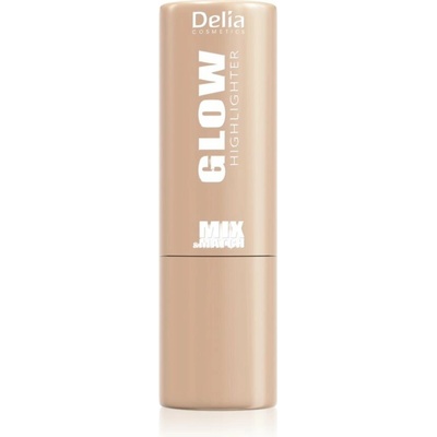 Delia Cosmetics Mix&Match Glow Highlighter krémový rozjasňovač v tyčinke 07 Latte 9 g