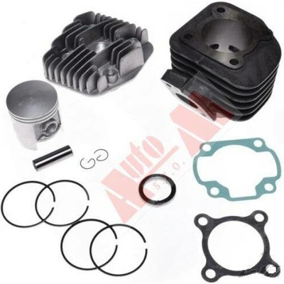 válec motoru + hlava skútr 2T 70 ccm typ mot.: 1E40QMA/B vrt. 47 mm ,čep 12 mm – Hledejceny.cz