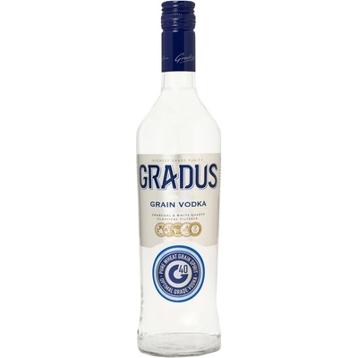 Gradus Latvia Grain Vodka 40% 0,7 l (čistá fľaša)