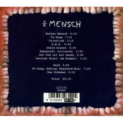 1/2 Mensch - Einst Rzende Neubauten CD