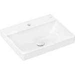 Hansgrohe Xelu Q - Умивалник 60х48 см, без преливник, с отвор за смесител, SmartClean, бял 61016450 (61016450)