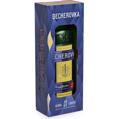 Becherovka 38% 3 l (dárkové balení taška)