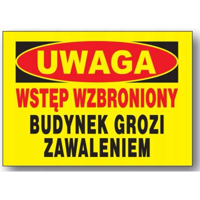 Libres Zákaz vstupu - Bezpečnostní tabulka BTO-57