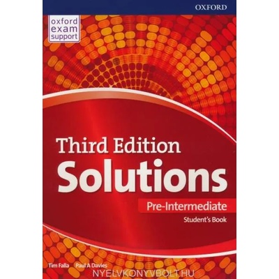 Solutions: Pre-Intermediate: Student's Book