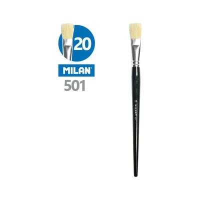 štětec plochý MILAN 501 č. 20