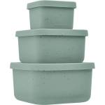 KikkaBoo Комплект кутии за храна KikkaBoo Platinum Silicone - Sage, 3 броя (31302050009)