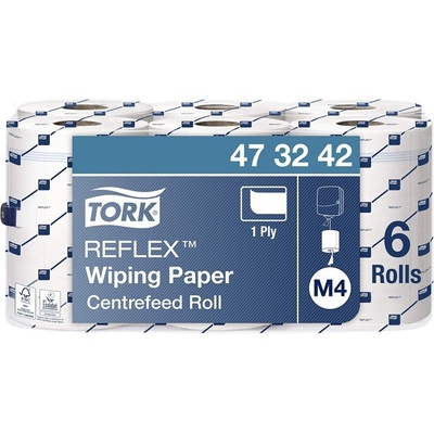 Tork Reflex M4, jednovrstvé, bílé, 6 x 300 m 473242