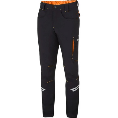 Sparco KANSAS TECH LIGHT Trousers pracovné nohavice čierna Oranžová