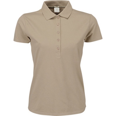 Polokošile dámská Tee Jays Luxury Stretch béžová