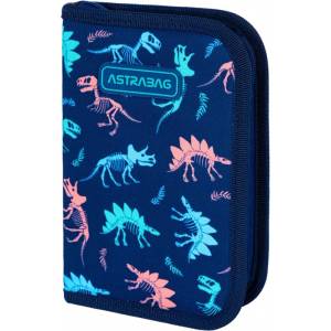 Astra Единичен несесер, Astra, Без аксесоари ASTRABAG Динозаври, AC1, 20 х 14 х 3, 5 см (AS503024058)