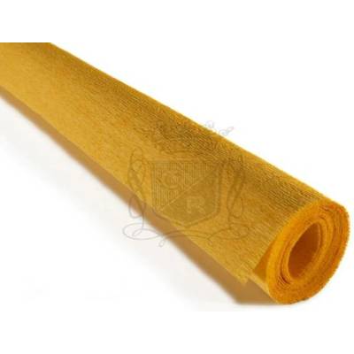 Italský krepový papír Cartotecnica Rossi 90g (50 x 150cm) - oranžová 370